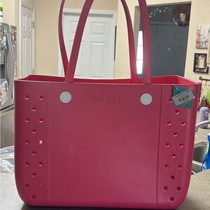 Jane Marie Pink Everyday Tote Bag Beach Bag